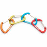 Карабин NATUREHIKE NH15A004-H D-образный мини 4см 2 упаковки зеленый 6927595717325